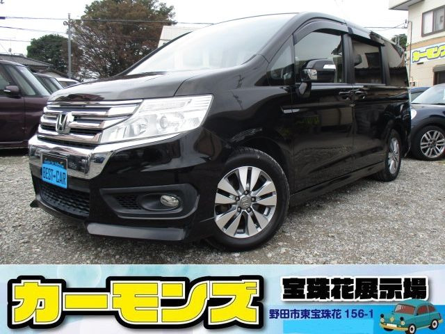 ステップワゴン(ホンダ) 2.0 スパーダ S パワーエディション　後期型 両自動あ 天井モニター ナビTV 中古車画像