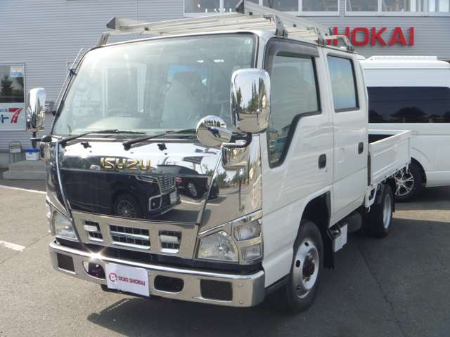 エルフ3.1 ダブルキャブ フラットロー ディーゼル 4WD