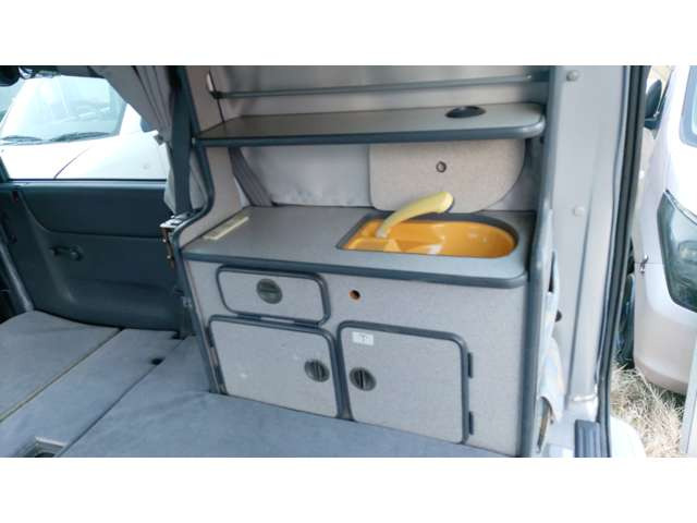 キャンピングカー!WHITEーHOUSE製!ホワイトハウス製!シンク!流し台!禁煙車!