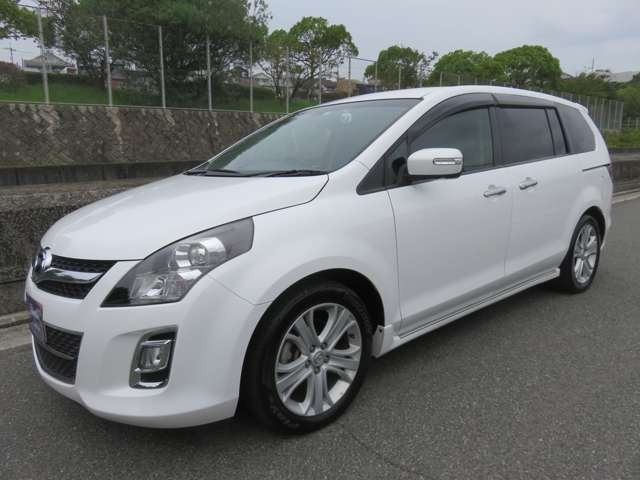 MPV(&#x30DE;&#x30C4;&#x30C0;) 2.3 23T L&#x30D1;&#x30C3;&#x30B1;&#x30FC;&#x30B8;&#x3000;&#x30CA;&#x30D3;&#x5730;&#x30C7;&#x30B8;&#x524D;&#x5F8C;&#x30E2;&#x30CB;&#x30BF;&#x30FC;&#x672C;&#x9769;&#x30D7;&#x30EA;&#x30AF;&#x30E9;&#x30C3;&#x30B7;&#x30E5; &#x4E2D;&#x53E4;&#x8ECA;&#x753B;&#x50CF;