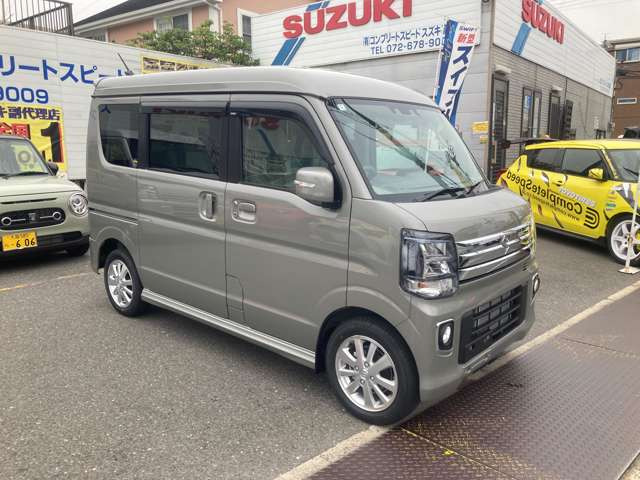 令和6年9月納車エブリィワゴンPZターボ純正リアバンパー　テールランプ付き 新車外し】DA17W エブリイワゴン PZターボ 純正リアバンパー