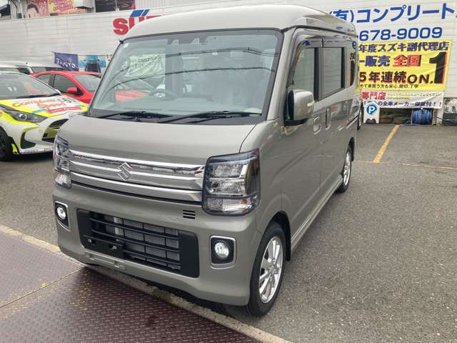 スズキ エブリイワゴン PZターボ 新型CVT車 169.0万円 令和6年