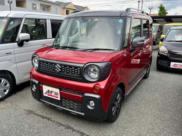 スペーシアギア(スズキ) ハイブリッド(HYBRID) XZターボ 4WD　衝突被害軽減ブレーキ クリアランスソナー 中古車画像