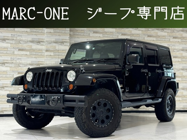 ラングラー(ジープ) アンリミテッド サハラ 4WD　正規D車 S&amp;Bカメラ 社外F&amp;Rバンパー ETC 中古車画像