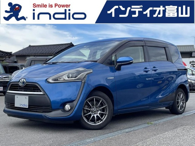 シエンタ(トヨタ) ハイブリッド 1.5 G　両側電動/衝突軽減/スマートキー/社外ナビ 中古車画像