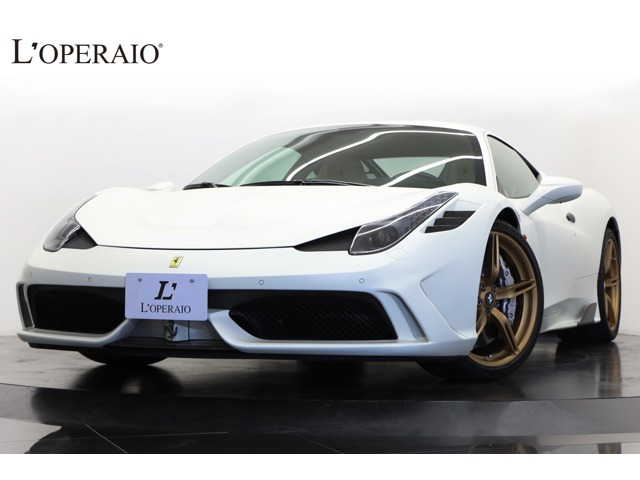 458スペチアーレ(フェラーリ) F1 DCT　正D車 特注マットカラー クレマレザー 中古車画像