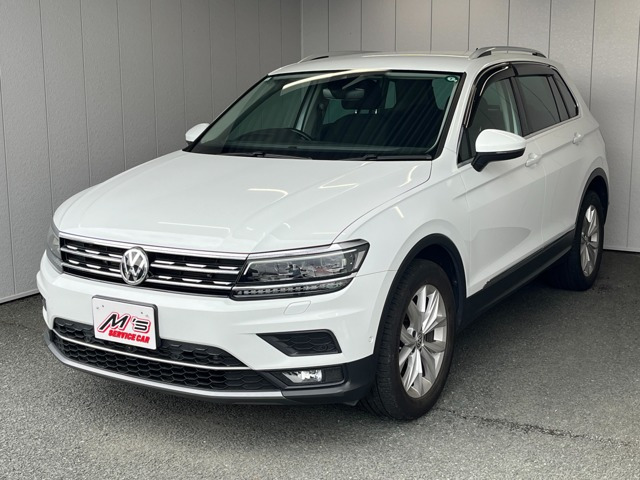 ティグアン(フォルクスワーゲン) TDI 4モーション ハイライン 4WD　全周囲カメラ ETC2.0 パーキングアシスト 中古車画像