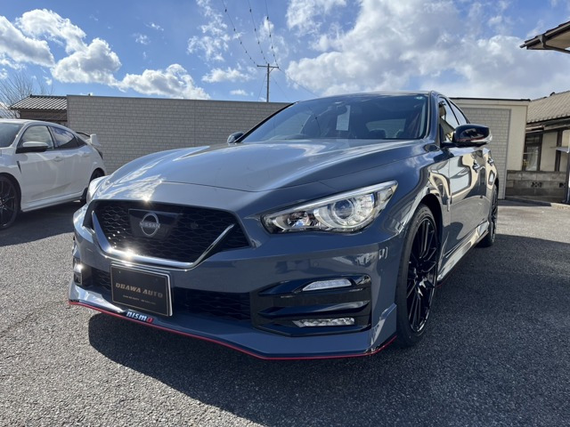 スカイライン3.0 NISMO RECAROシート+カーボン製フィニッシャー