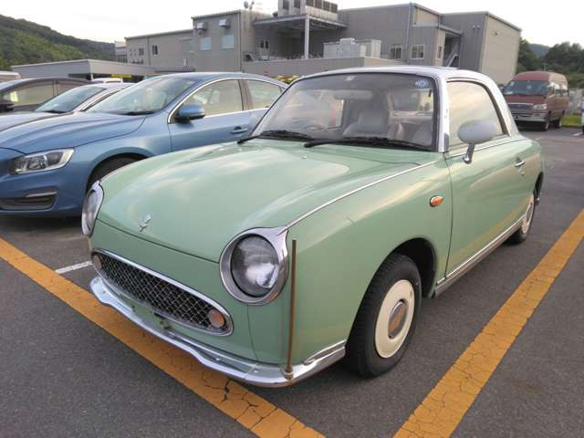 日産 フィガロ 1.0 ターボ AT AC PS PW 社外ナビテレビ 禁煙車