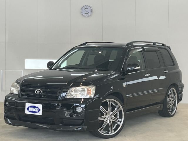 クルーガーV（トヨタ）2.4　L S FOUR 4WD ナビ 社外アルミ ETC フルエアロ 7人 中古車画像