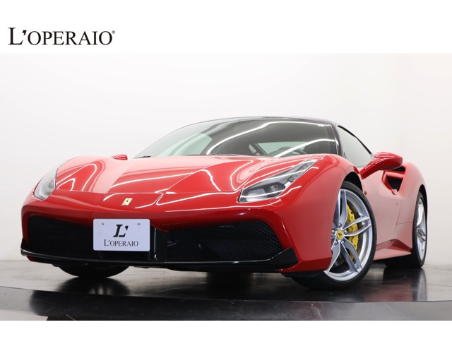 488GTB(フェラーリ) F1 DCT　カーボンLEDステア カーボンディフューザー 中古車画像