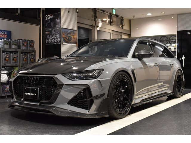 RS6アバント(アウディ) 4.0 エアサスペンション 4WD　MANSORYエアロ AL13ホイール 中古車画像