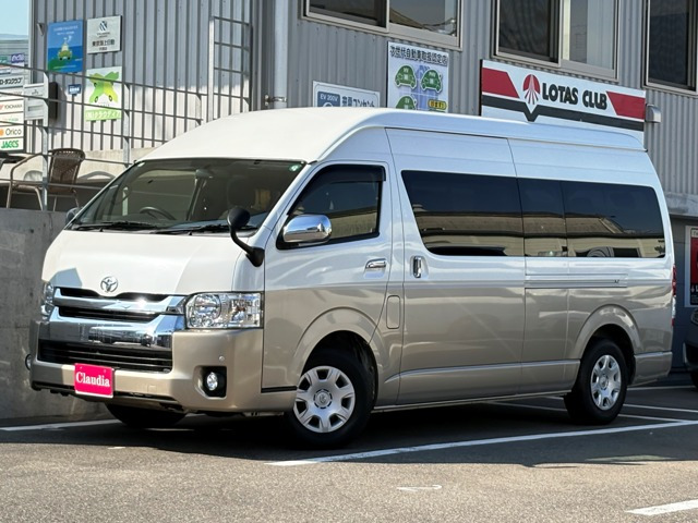 ハイエース(トヨタ) 2.7 グランドキャビン　10人乗り ナビ TV バックカメラ ETC 中古車画像