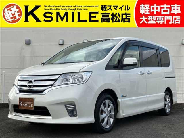 セレナ(日産) 2.0 ハイウェイスター S-HYBRID Vセレクション　ナビ・ETC・両側電動スライドドア 中古車画像
