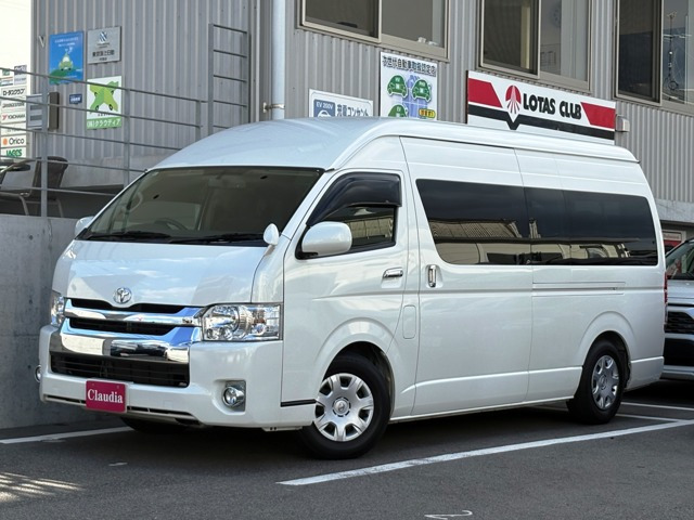 ハイエース(トヨタ) 2.7 グランドキャビン　10人乗りグランドキャビン・ナビ・TV・PSD 中古車画像