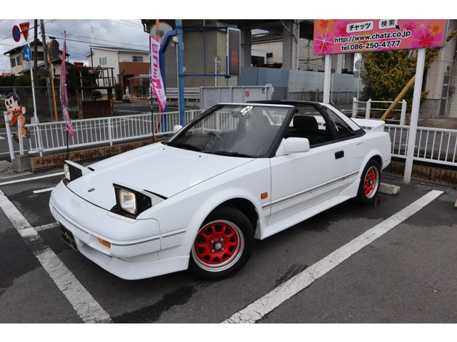 MR2(トヨタ) 1.6 G スーパーチャージャー Tバールーフ　5MT 同色全塗 中古車画像