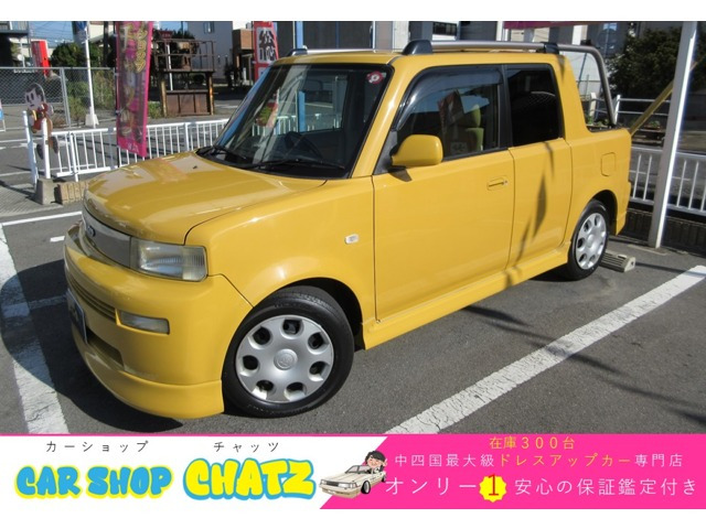 bB(トヨタ) 1.5 オープンデッキ　純正イエロー 禁煙車 ルーフレール 中古車画像