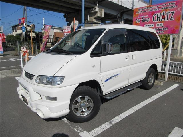デリカスぺースギア(三菱) 3.0 シャモニー エアロルーフ 4WD　フルタイム4WD Fバンパー 中古車画像
