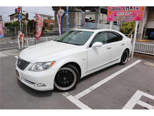 レクサス LS 460 バージョンS Iパッケージ サンルーフ 白本革