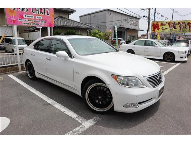 レクサス LS 460 バージョンS Iパッケージ サンルーフ 白本革