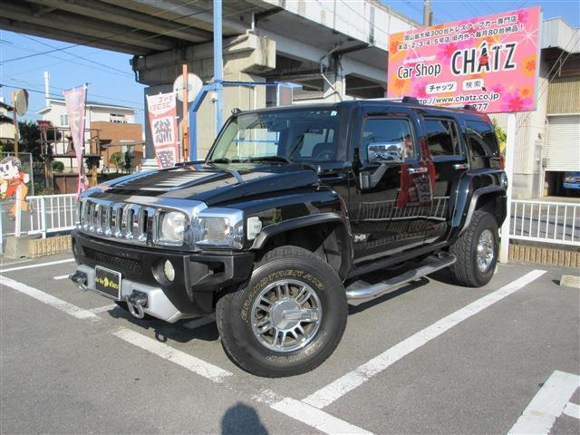 H3(ハマー) ラグジュアリー 4WD　4WD サンルーフ ブラックレザーシート 中古車画像