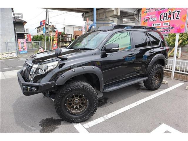 ランドクルーザープラド(トヨタ) 2.7 TX 4WD　サンルーフ Rラック 中古車画像