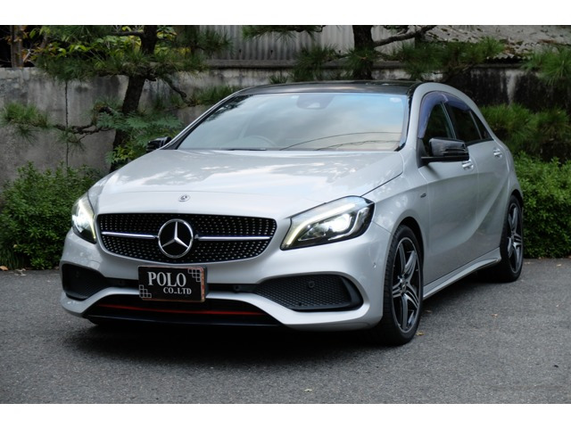 Aクラス(メルセデス・ベンツ) A250 シュポルト 4マティック 4WD　本革パワーシート パノラミックR 中古車画像