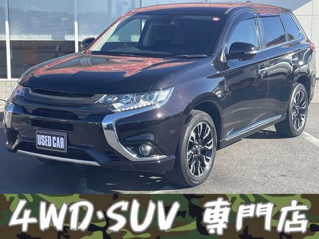 アウトランダーPHEV(三菱) 2.0 G ナビパッケージ 4WD　全方位カメラ 電動Rドア 記録簿 席ヒーター 中古車画像