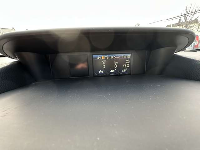 視野性の高いメーターで気持ちも高揚します!!