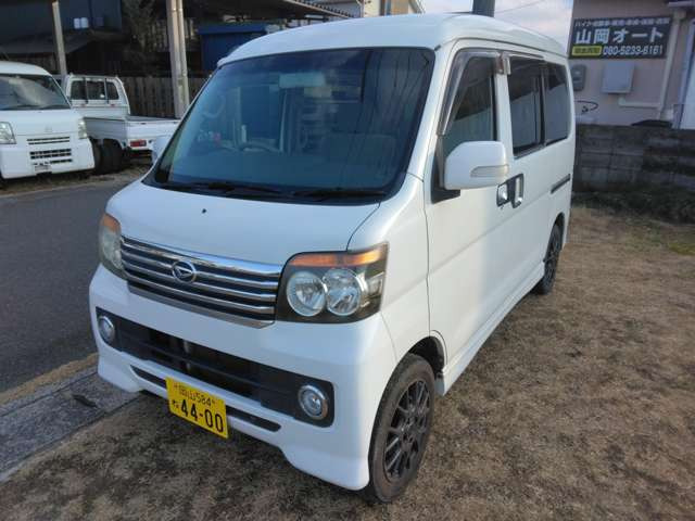 最上位グレード!カスタムターボRSリミテッド!左電動スライドドア!ABS!アルミ!フォグ!