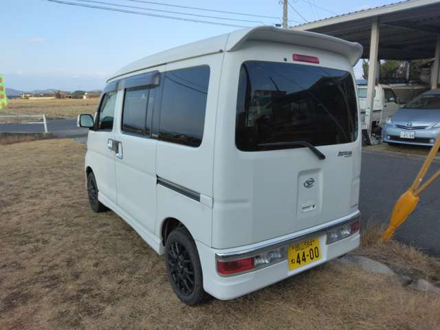 最上位グレード!カスタムターボRSリミテッド!左電動スライドドア!ABS!アルミ!ウイング!