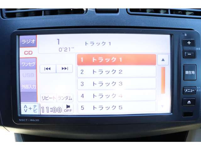 CD搭載☆お好きな音源で楽しくドライブや通勤にご利用下さい♪