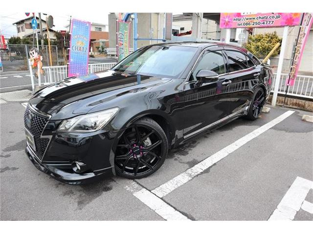 クラウンアスリート(トヨタ) ハイブリッド 2.5 S ブラックスタイル　モデリスタエアロパーツ Rスポ 中古車画像