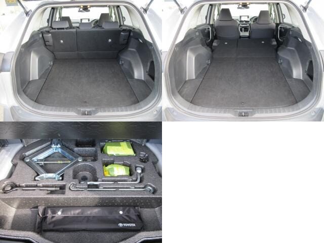 普段使いなら、そのままでも十分なスペースが確保されたラゲッジスペースです。