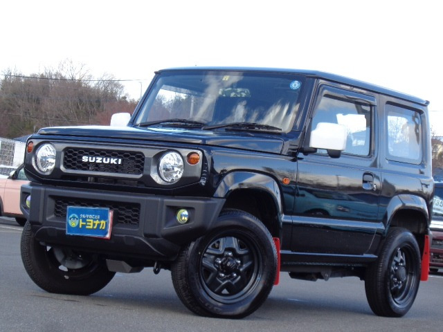 ジムニー(スズキ) XG 4WD　純正8型ナビ INNOロッドホルダー 中古車画像
