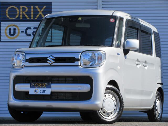 スペーシア(スズキ) ハイブリッド(HYBRID) G 4WD　ナビ ETC バックカメラ 衝突軽減装置 中古車画像