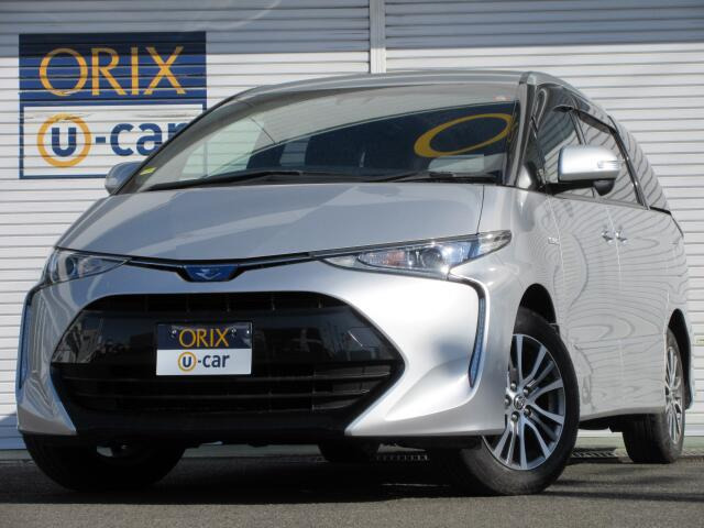 エスティマハイブリッド(トヨタ) 2.4 アエラス 4WD　ナビ ETC バックカメラ 衝突軽減装置 中古車画像