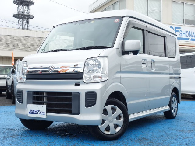 エブリイワゴン(スズキ) JPターボ ハイルーフ　ターボ ハイルーフ 社外メモリーナビ 中古車画像