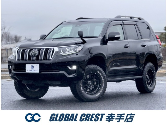 ランドクルーザープラド(トヨタ) 2.8 TX ディーゼル 4WD　1年保証付 1オ-ナ- 社外足廻リフトアップ 中古車画像