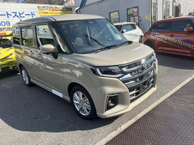 新車!最新モデル人気のアースカラー同じ価格でお好きな色オプション選べますドラレコETCナビTVお好きなメーカでお買い得価格で取り付け可能勿論正規新車販売スズキ副代理店全国メーカー保証付!