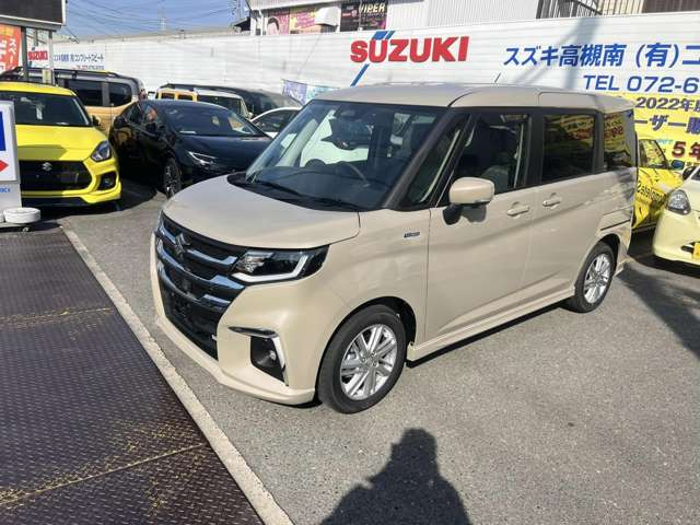 新車!最新モデル人気のアースカラー同じ価格でお好きな色オプション選べますドラレコETCナビTVお好きなメーカでお買い得価格で取り付け可能勿論正規新車販売スズキ副代理店安心全国メーカー保証付!