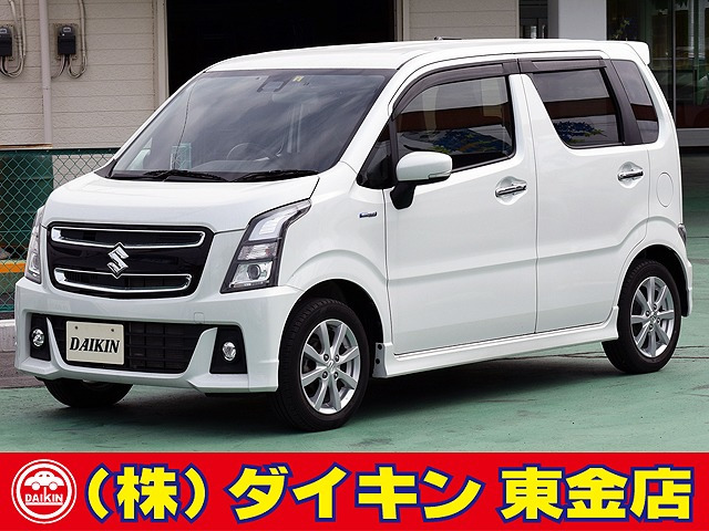 ワゴンRスティングレー(スズキ) ハイブリッド(HYBRID) X　ナビTV Bモニター Dセンサーブレーキ 中古車画像