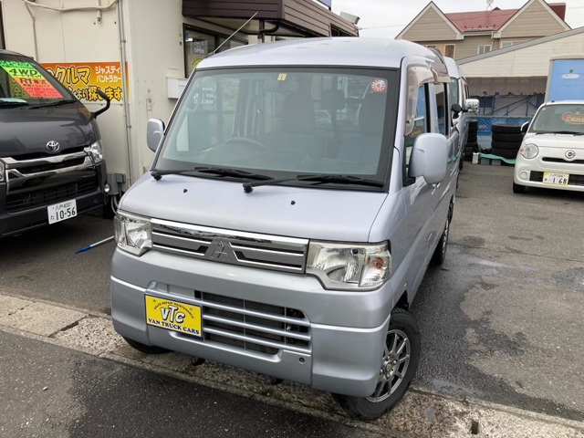 ミニキャブバン(三菱) CL ハイルーフ 4WD　デッキバン 両側スライド 荷台マット 中古車画像