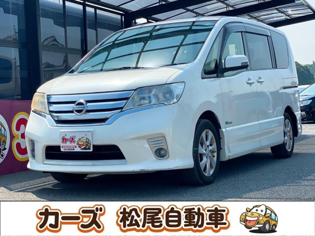 セレナ(日産) 2.0 ハイウェイスター S-HYBRID Vセレクション　Bカメラ 後席モニター ナビ 両側電動 中古車画像