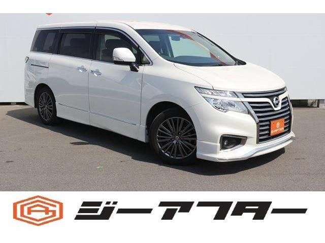 エルグランド(日産) 2.5 250ハイウェイスター プレミアム アーバンクロム　純正8型ナビTV黒革LED電動Rゲート両側電動 中古車画像
