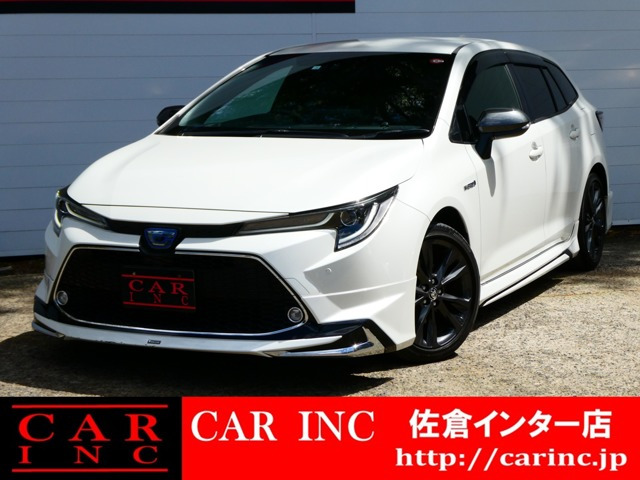 カローラツーリング(トヨタ) 1.8 ハイブリッド W×B　モデリスタ Tセーフティー HUD BSM 中古車画像