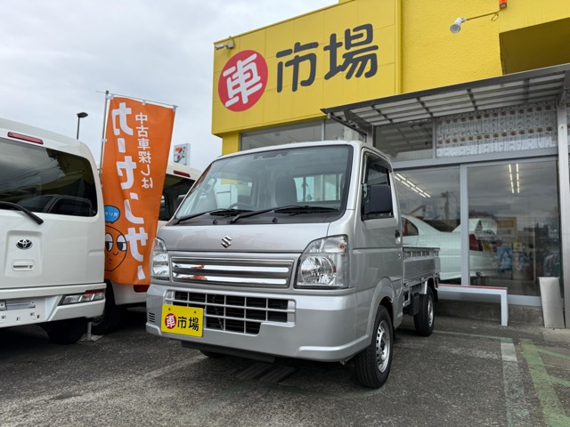 キャリイ(スズキ) KC エアコン パワステ スズキ セーフティサポート 4WD　3方開 中古車画像