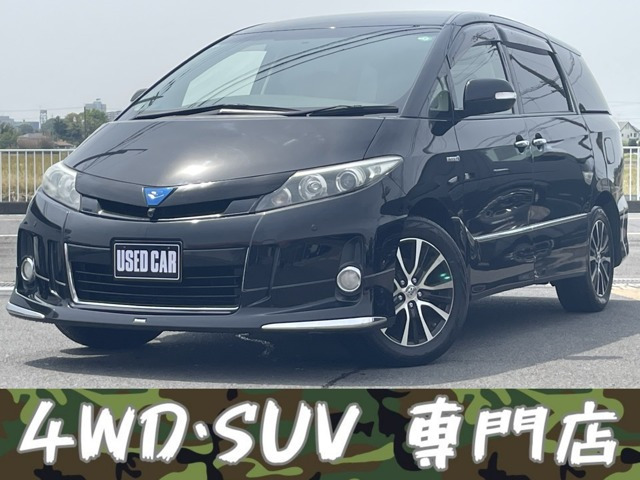 エスティマハイブリッド(トヨタ) 2.4 アエラス 4WD　モデリスタ 電動バックドア ナビ BT カメラ 中古車画像