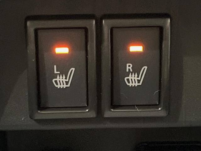 【シートヒーター】寒い日に重宝するシートヒーター!エアコンより早く温まってくれるので寒がりの人も安心ですね♪エアコンの温風は乾燥するから苦手、という方にもをおすすめです。