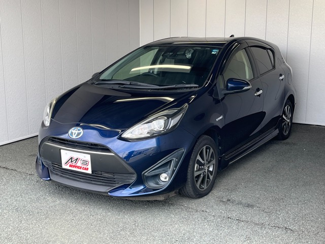 アクア(トヨタ) 1.5 S スタイルブラック　前方ドラレコ ETC TRDエアロ 中古車画像
